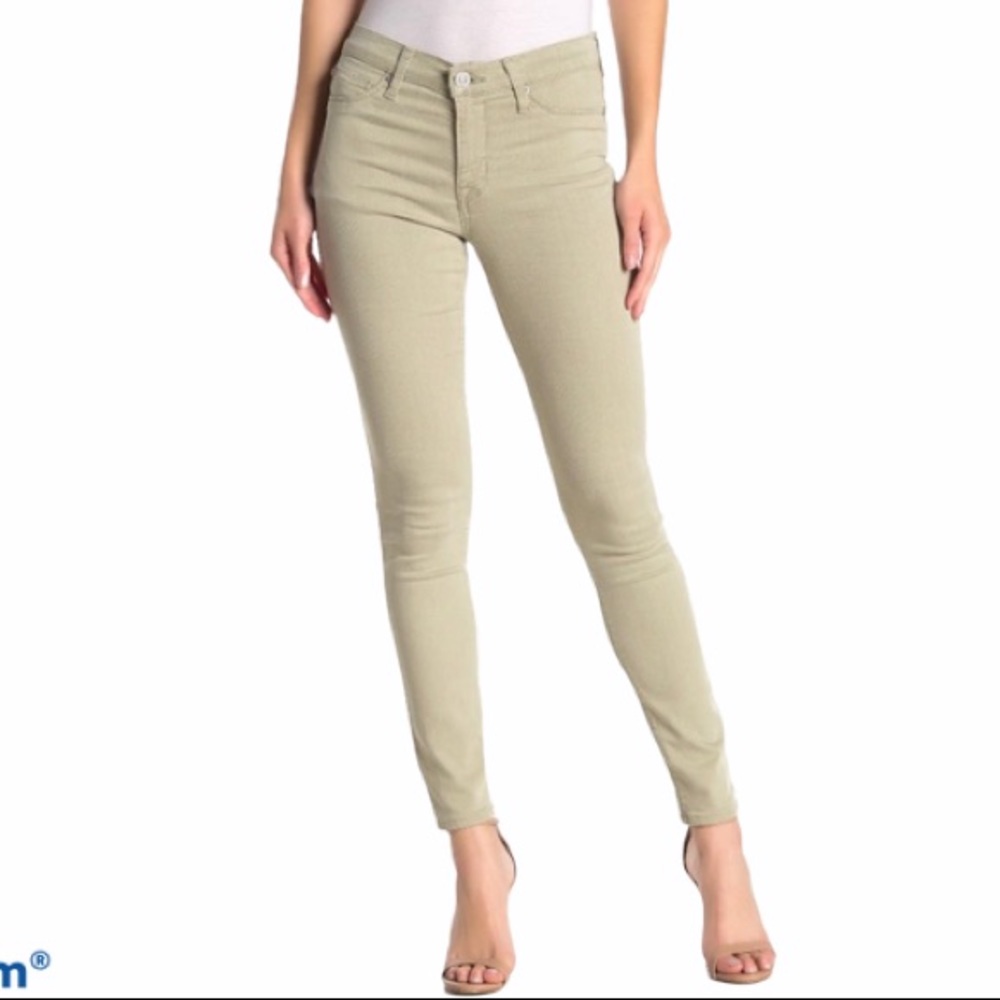 Hudson Jeans Natalie mid rise super skinny ankle jeans